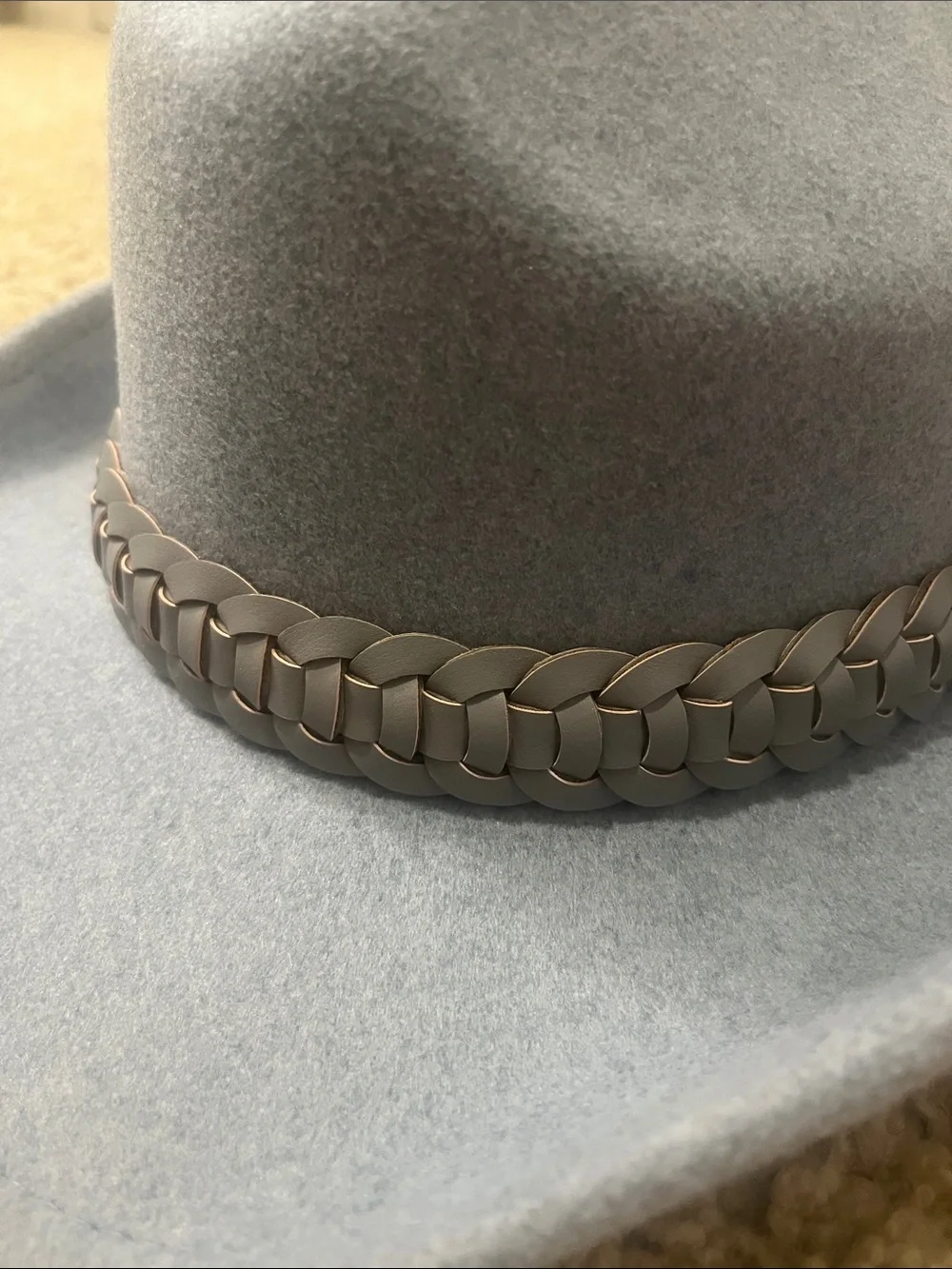Blue cowgirl Hat